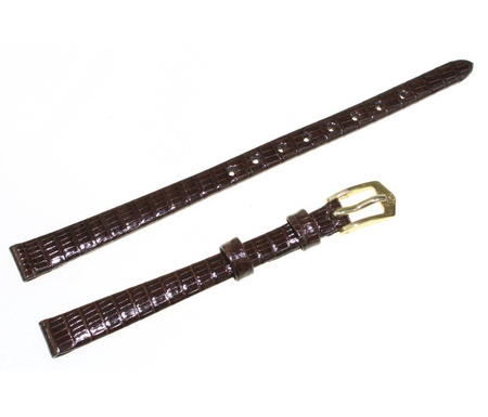 Pasek ze skóry jaszczurki 8 mm HIRSCH Lizard Ladies 01766110-1-08
