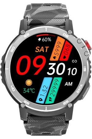 SmartWatch Rubicon RNCF08 srebrny BT Call MP3