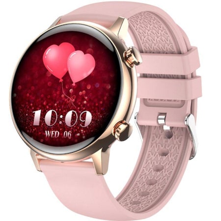 SmartWatch Rubicon RNCF09 różowy BT Call Amoled