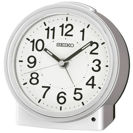 Budzik SEIKO QHE199S cichy mechanizm sensor