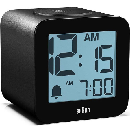 Budzik elektroniczny Braun BC25BP mówiący