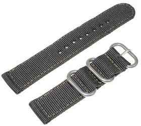 Pasek do zegarka Diloy 22 mm 408.22.27 Zulu