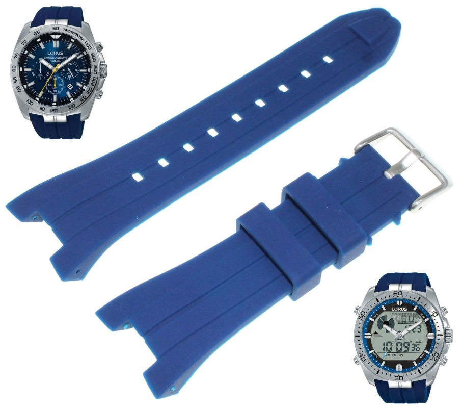 Gumowy pasek do zegarka Lorus 26 mm RW631AX9