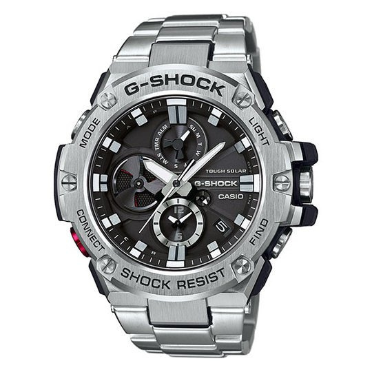 Zegarek Casio G-Shock G-Steel GST-B100D-1AER Bluetooth Solar