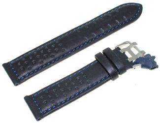 Skórzany pasek do zegarka 20 mm Diloy 380.20.52