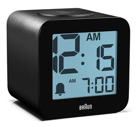 Budzik elektroniczny Braun BC25BP mówiący