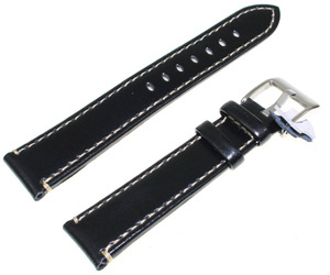 Skórzany pasek do zegarka 20 mm Diloy 373.20.1
