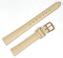 Skórzany pasek do zegarka 10 mm Jordan Kerr JK10.009.07G beżowy