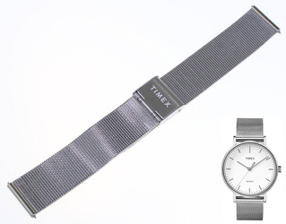 Bransoleta do zegarka Timex TW2R26600 PW2R26600 18 mm Stalowa