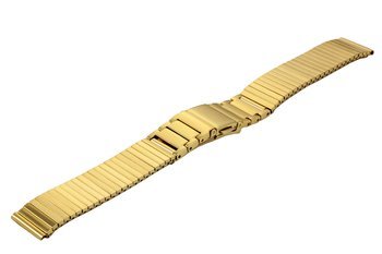 Bransoleta rozciągana do zegarka 16 mm Bisset BM-106/16 Gold