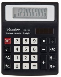 Kalkulator Vector CD-1182 biurkowy