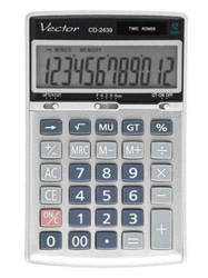 Kalkulator Vector CD-2439 biurowy