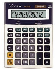 Kalkulator Vector CD-2459 120 kroków