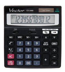 Kalkulator Vector CD-2460 - 120 kroków