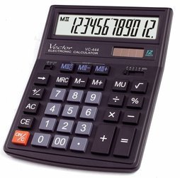 Kalkulator Vector VC-444 biurowy