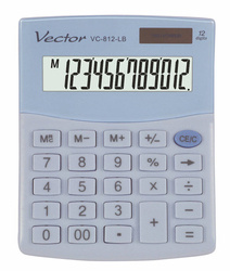 Kalkulator Vector VC-812 LB biurowy