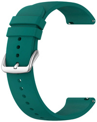 Silikonowy pasek do zegarka 22 mm Lavvu LS00G22 zielony