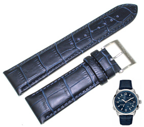 Skórzany pasek do zegarka Nautica NAI19507G 24 mm