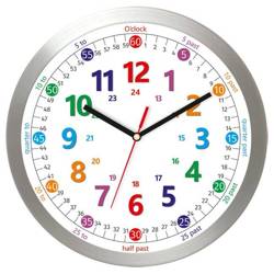 Zegar ścienny Atrix AL02NC2 SW Edukacyjny 30 cm EN