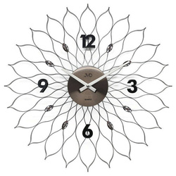 Zegar ścienny JVD HT115.3 z kryształkami, średnica 49 cm
