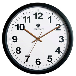 Zegar ścienny Perfect FX-5690 czarny 30 cm