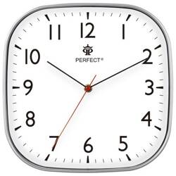 Zegar ścienny Perfect FX-5803 srebrny 27,5 cm