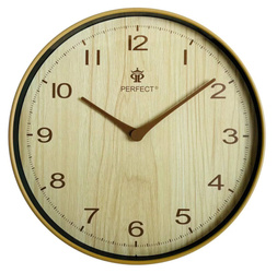 Zegar ścienny Perfect FX-5847 Q11 brązowy 30 cm
