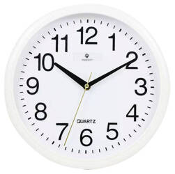 Zegar ścienny Perfect WC 30001 biały 30 cm