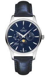 Zegarek Atlantic Seaport 56550.41.51 Moon Phase męski